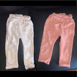 Zara baby girl joggers